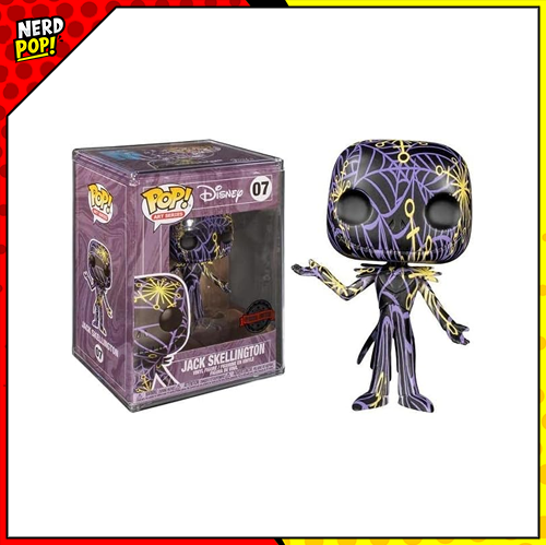 Nightmare Before Christmas - #07 Jack Skellington (Black) Artist Series