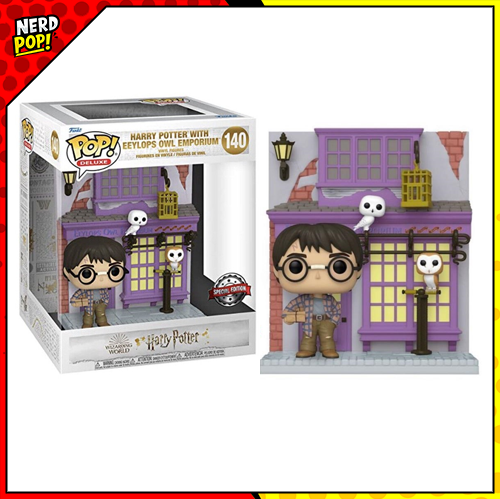 Harry Potter - #140 Harry with Eeylops Owl Emporium (Deluxe)