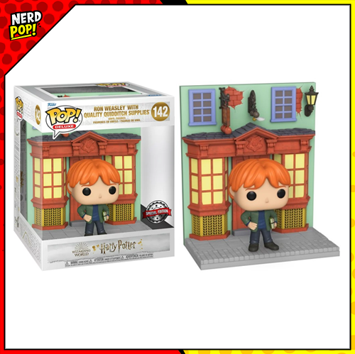Harry Potter - #142 Ron with Quality Quidditch Supplies (Deluxe)