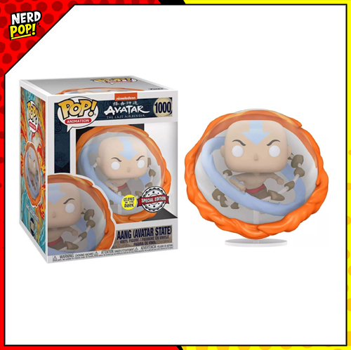 Avatar The Last Airbender -  #1000 Aang All Elements (Glow)