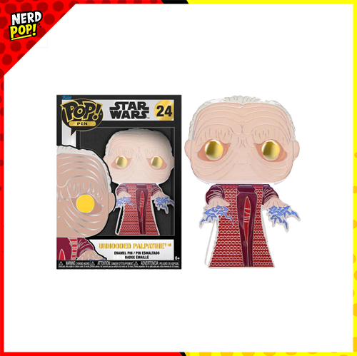 Star Wars - Unhooded Palpatine Pin