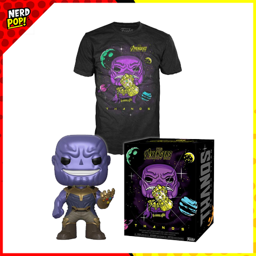Avengers Infinity War POP! & Tee Box Thanos