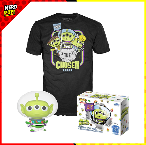 Toy Story POP! & Tee Box - Alien As Buzz