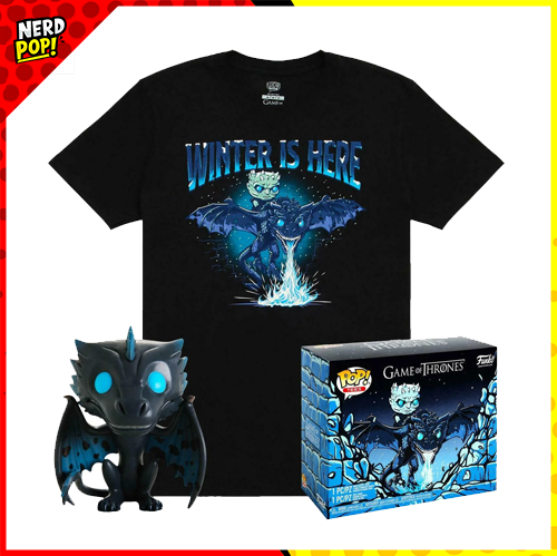 Game Of Thrones POP! & Tee Box Icy Viserion