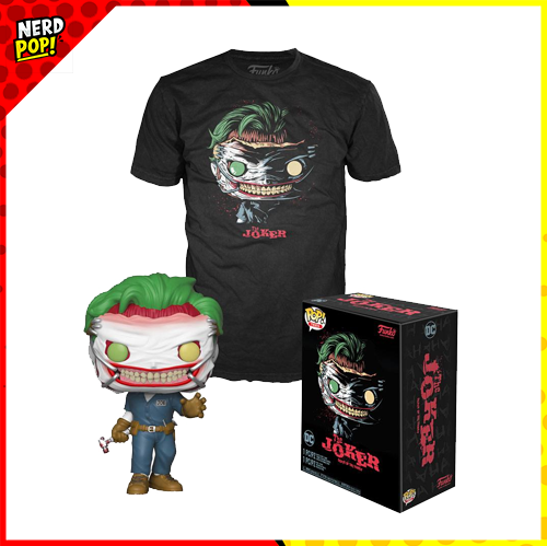 DC Comics POP! & Tee Box The Joker (Death of the Family)
