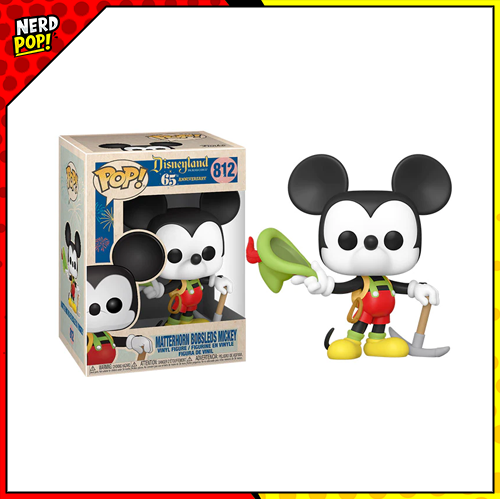 Disneyland: 65th Anniversary - Matterhorn Bobsleds Mickey Mouse