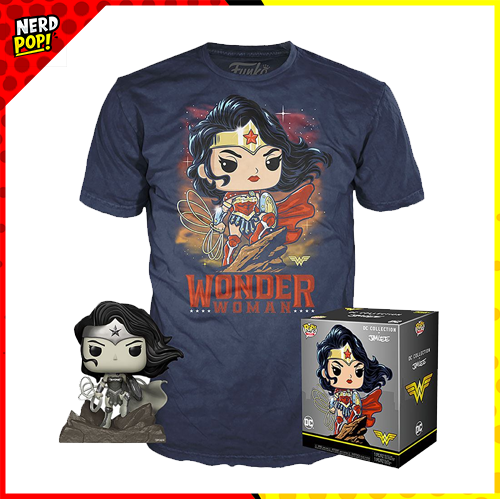 DC Jim Lee POP! & Tee Box Wonder Woman