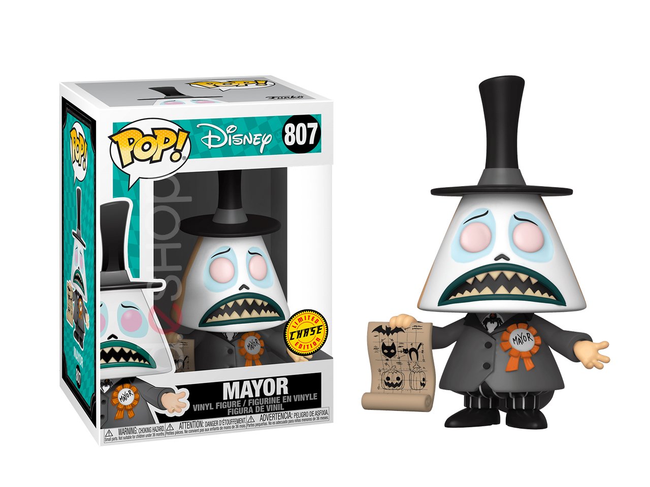 Nightmare Before Christmas - Mayor With Megaphone