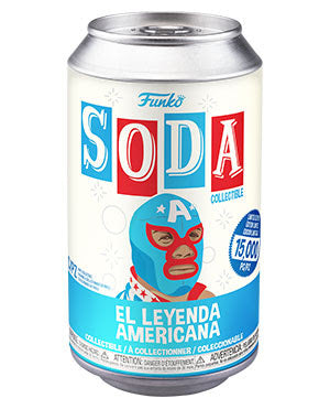 Luchadores - Captain America SODA