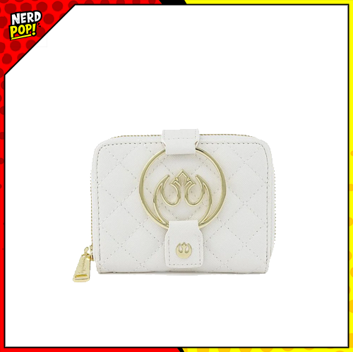 Loungefly - Star Wars White Gold Rebel Wallet