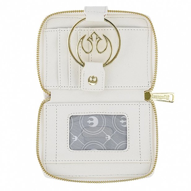 Loungefly - Star Wars White Gold Rebel Wallet